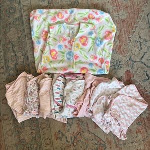Baby Girl Sleep Set, Size L